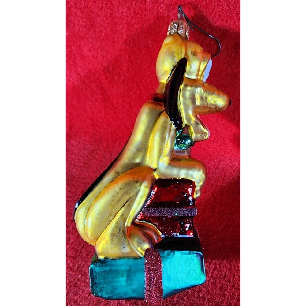 Christopher Radko 1996 NOEL PLUTO Disney Mickey & Co Ltd Edition with tag & Box